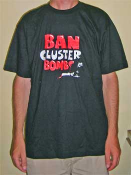 Ban Cluster Bombs T-Shirt